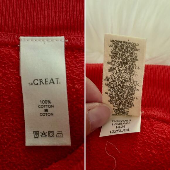 THE GREAT The Sweat Short | Haberno | Sz 3 | NWT - Picture 8 of 11